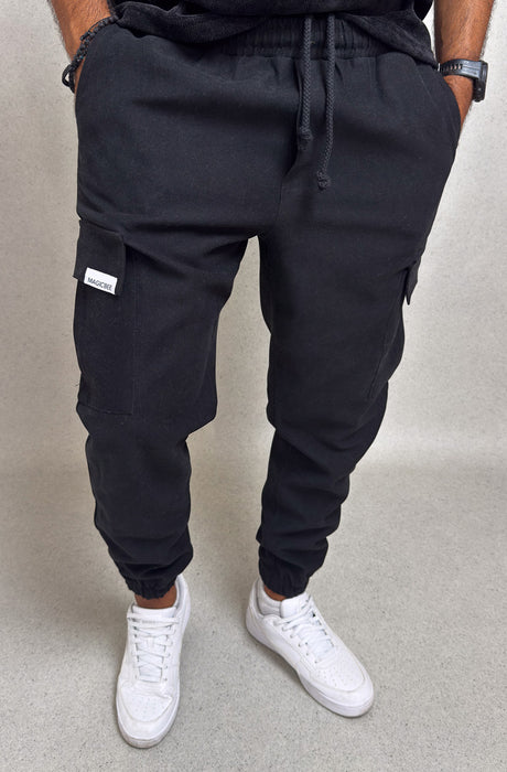 MagicBee Cargo Pants - Black