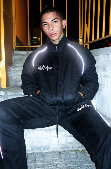 MagicBee Reflected Tape Jacket - Black (Limited Edition)