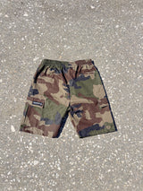 MagicBee Cargo Camo Shorts - Khaki