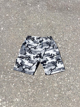 MagicBee Cargo Camo Shorts - Grey
