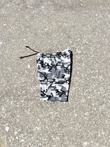 MagicBee Cargo Camo Shorts - Grey