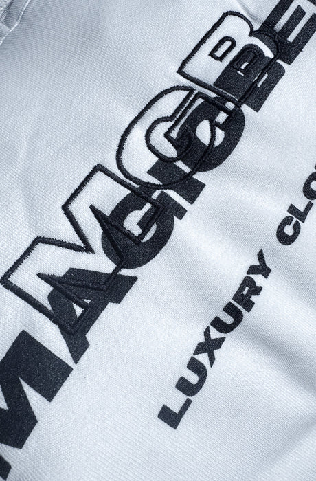 MagicBee 3D Embroidered Logo Hoodie - Off White