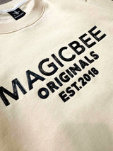 MagicBee Originals 3D Logo Sweatshirt - Beige