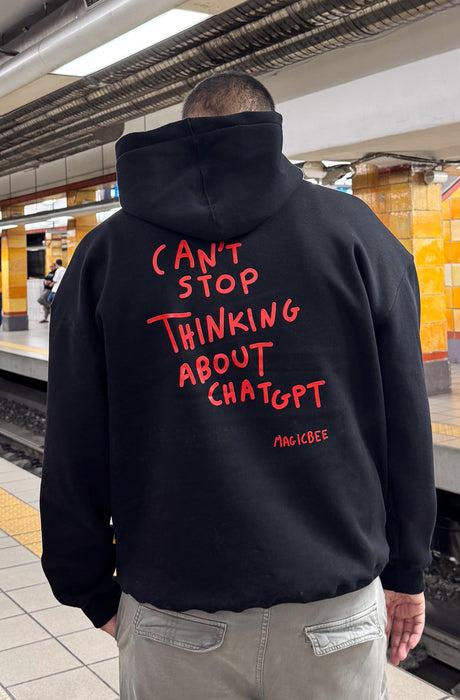 MagicBee ChatGPT Hoodie - Black