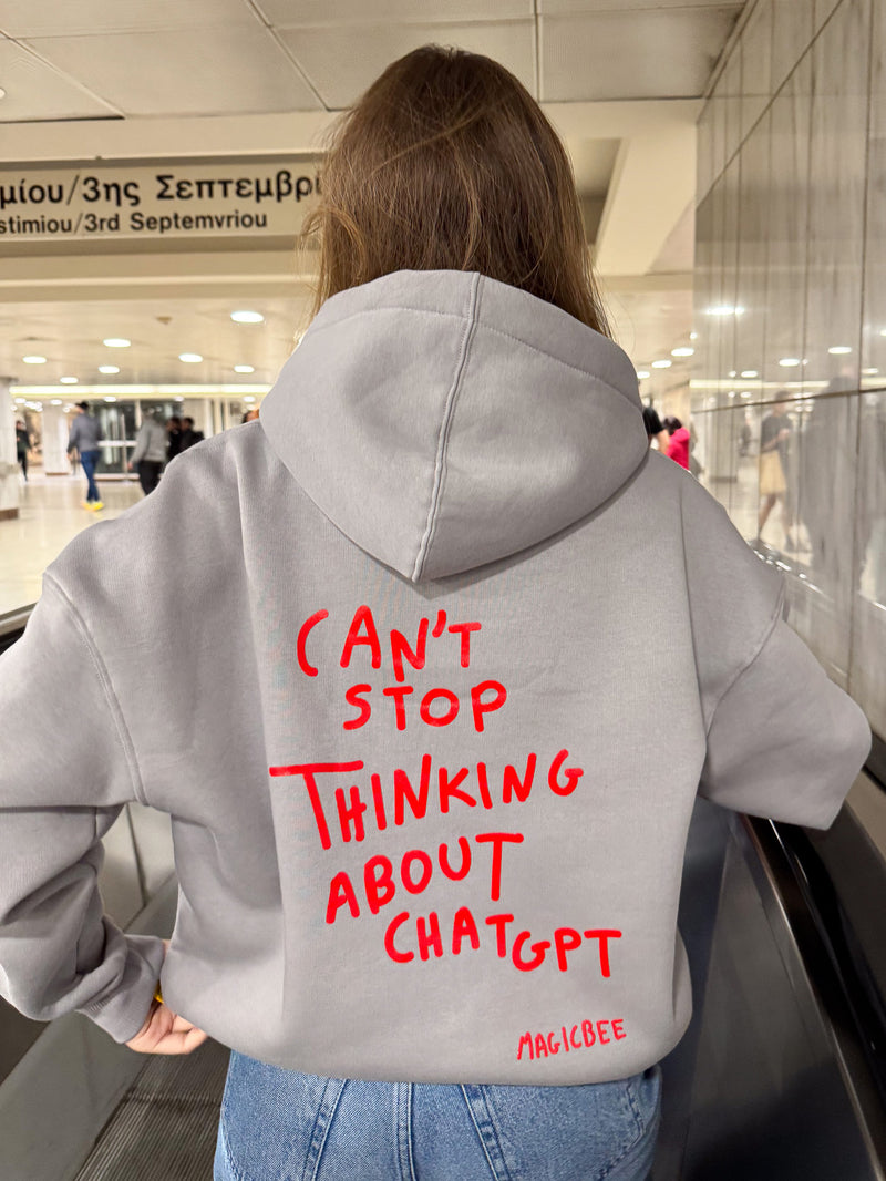 MagicBee ChatGPT Hoodie - Grey