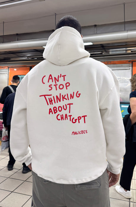 MagicBee ChatGPT Hoodie - Off White