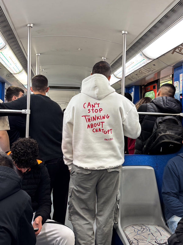MagicBee ChatGPT Hoodie - Off White
