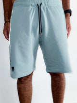 MagicBee Reflected Logo Tape Shorts - Light Blue (Special Edition)