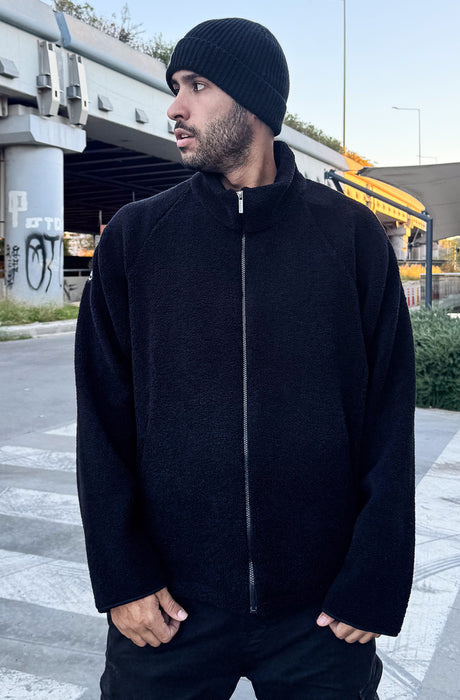 MagicBee Double Fleece Jacket - Black