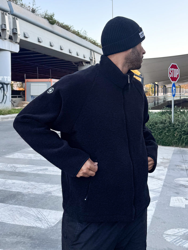 MagicBee Double Fleece Jacket - Black