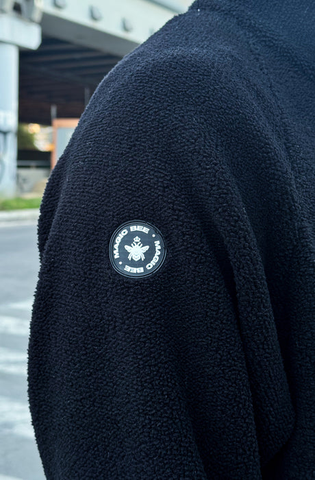 MagicBee Double Fleece Jacket - Black