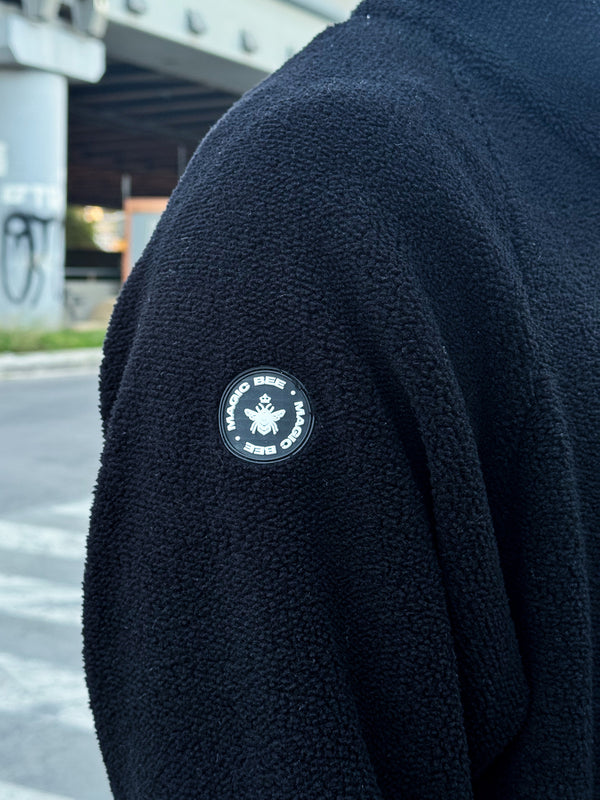 MagicBee Double Fleece Jacket - Black