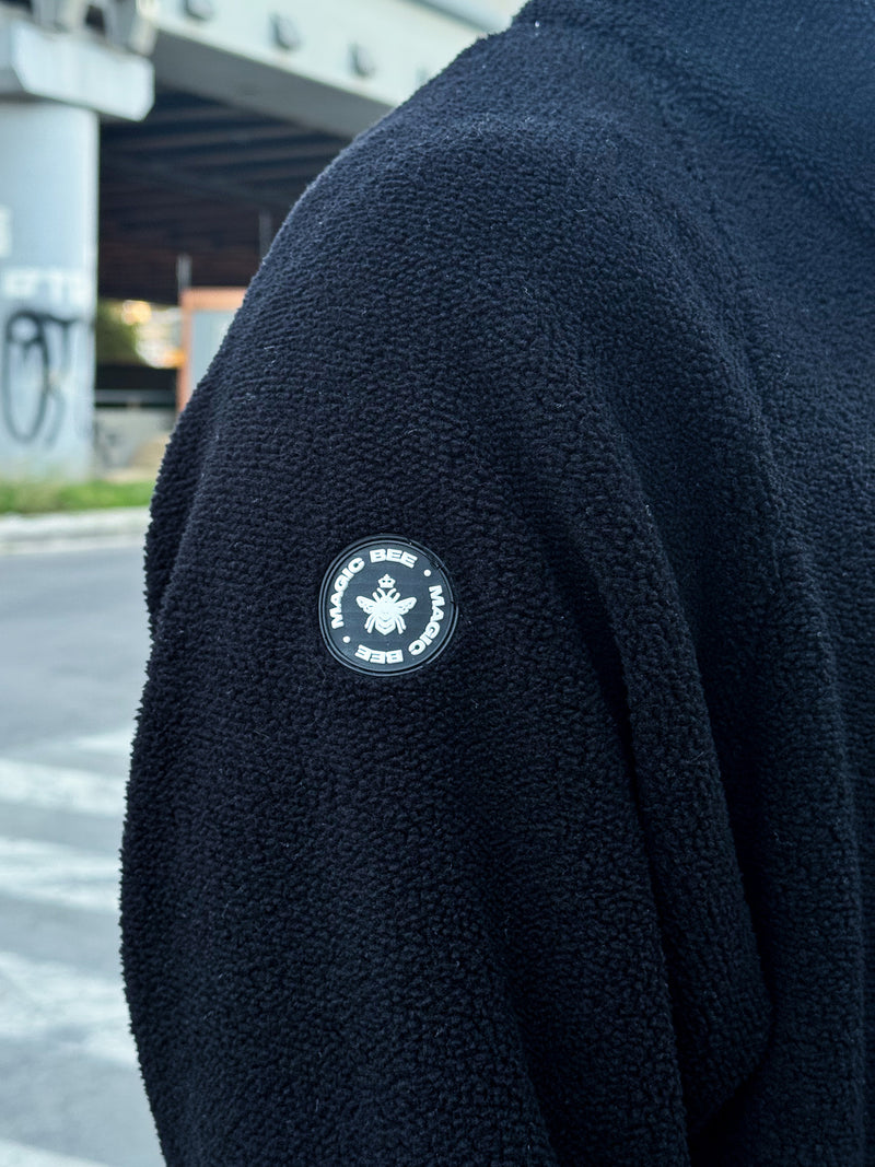 MagicBee Double Fleece Jacket - Black