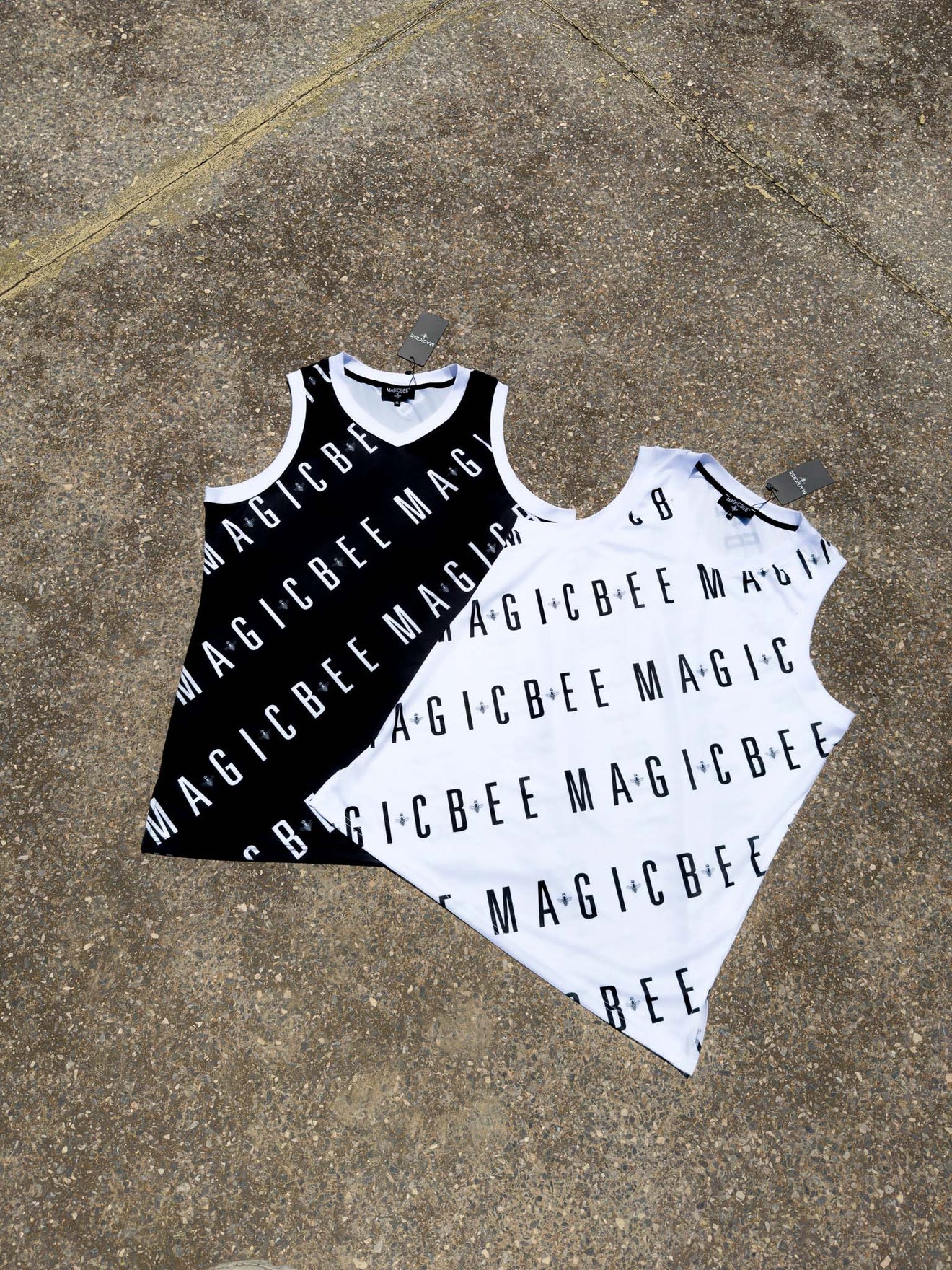 MagicBee ΑΜΑΝΙΚΟ Dri-FIT - White