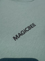 MagicBee Unisex Oversized Limonata Tee - Pistachio (Limited Edition)