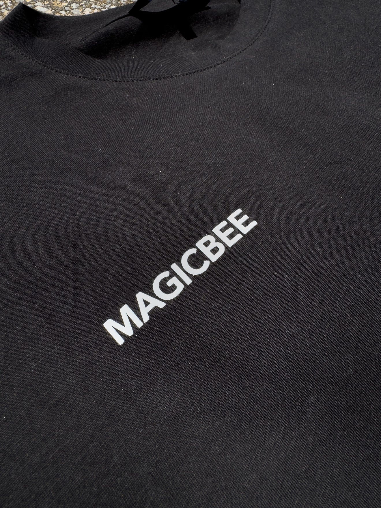 MagicBee Unisex Oversized Limonata Tee - Black (Limited Edition)