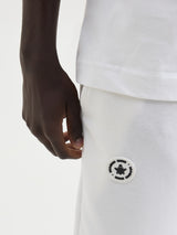 MagicBee Silicone Logo Shorts - Off White
