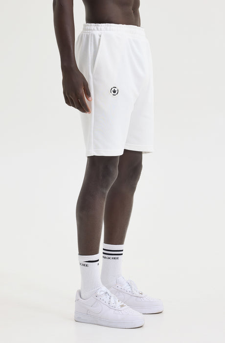 MagicBee Silicone Logo Shorts - Off White