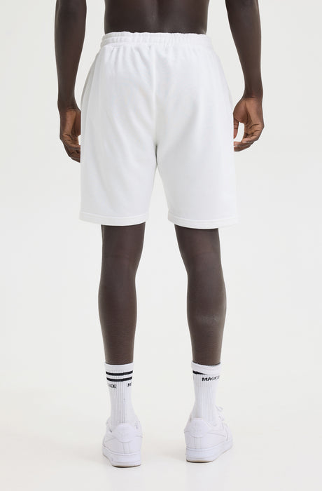 MagicBee Silicone Logo Shorts - Off White