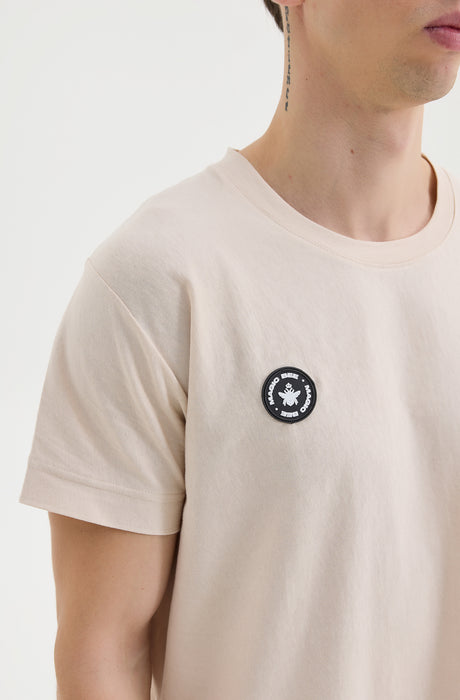 MagicBee Back Logo Tee - Beige