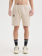 MagicBee Back Logo Shorts - Beige