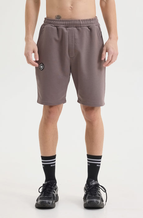 MagicBee Silicone Logo Shorts - Brown