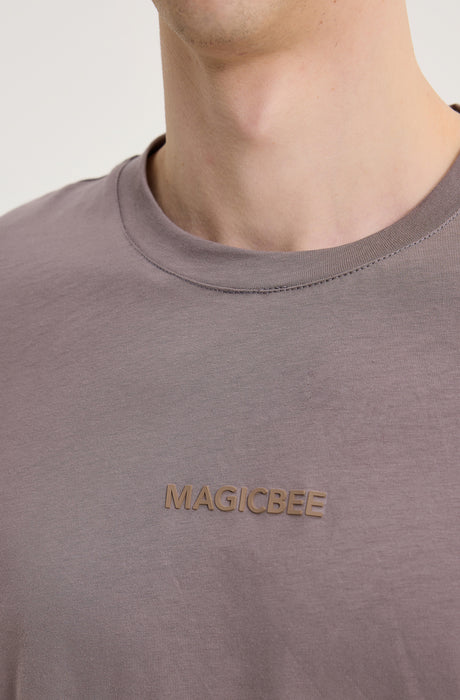 MagicBee Αμάνικο Tee - Brown