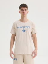 MagicBee Logo Tee - Beige