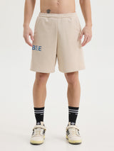 MagicBee Logo Shorts - Beige