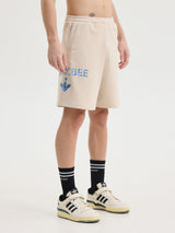 MagicBee Logo Shorts - Beige