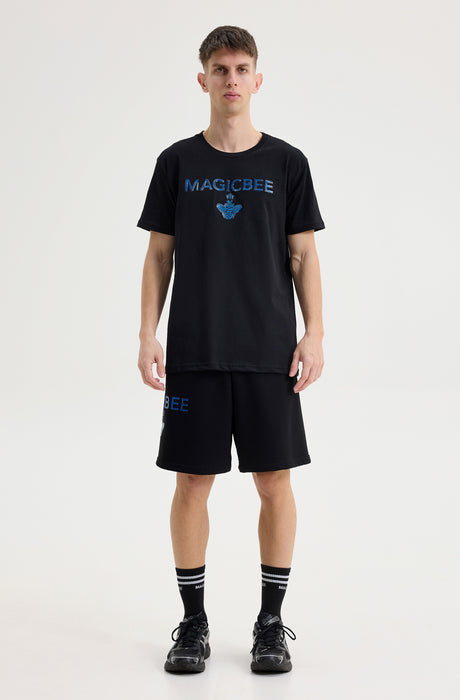MagicBee Logo Shorts - Black
