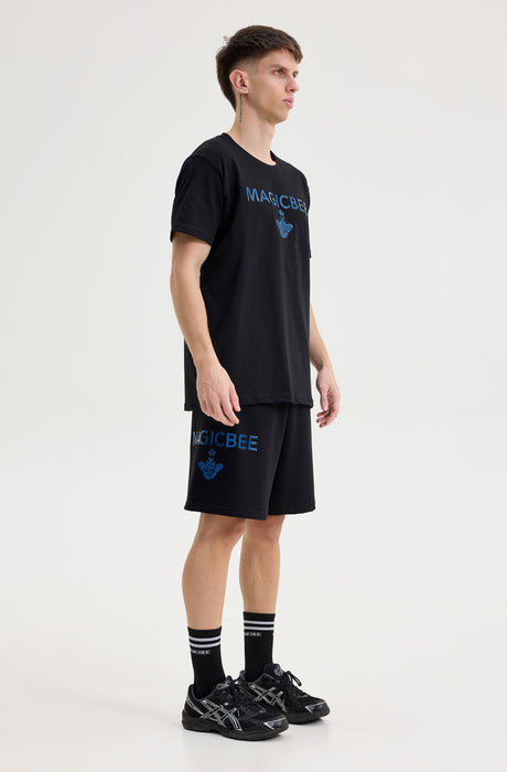MagicBee Logo Shorts - Black