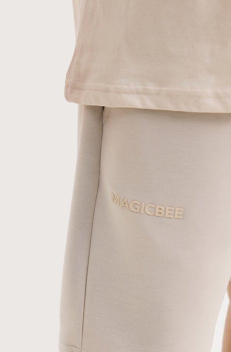 MagicBee Scuba Shorts - Beige
