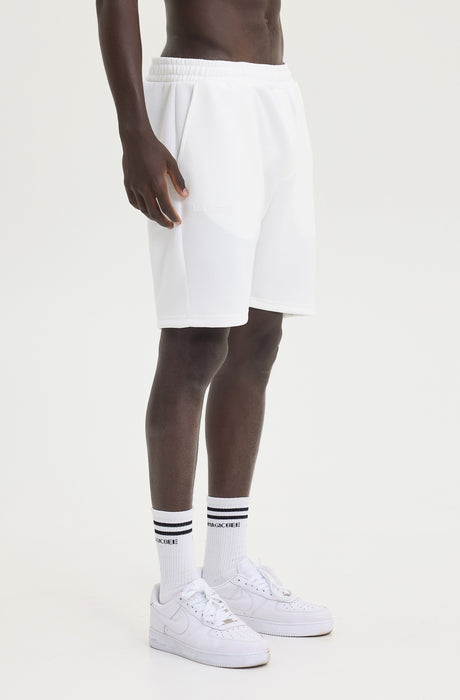 MagicBee Scuba Shorts - Off White