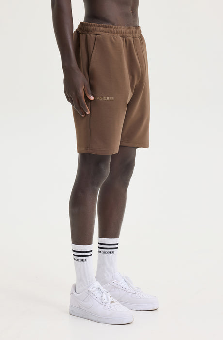 MagicBee Scuba Shorts - Brown