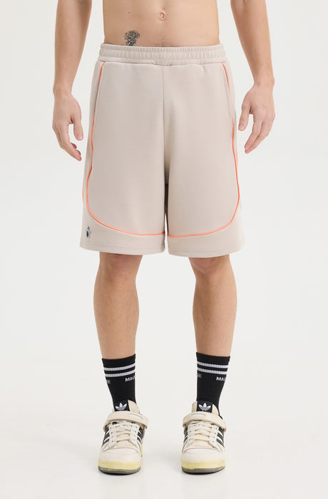 MagicBee Scuba Reflective Shorts - Beige
