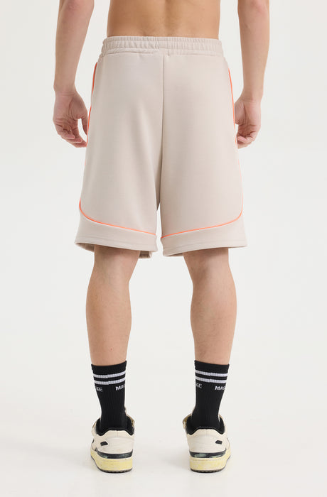 MagicBee Scuba Reflective Shorts - Beige