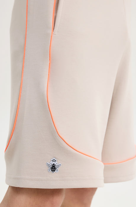 MagicBee Scuba Reflective Shorts - Beige