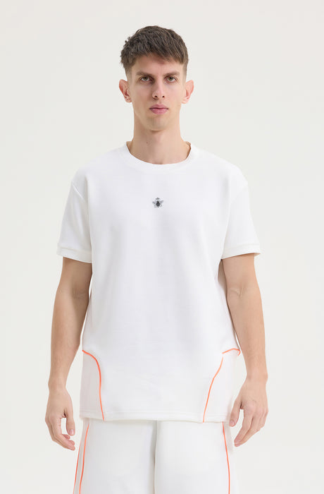 MagicBee Scuba Reflective Tee - Off White