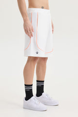 MagicBee Scuba Reflective Shorts - Off White