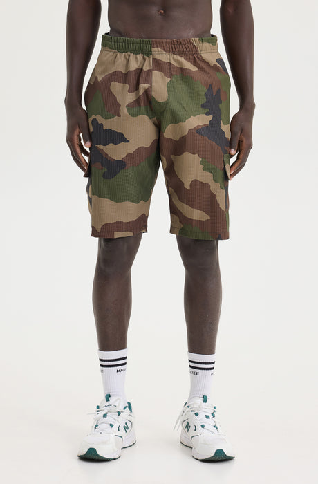 MagicBee Cargo Camo Shorts - Khaki