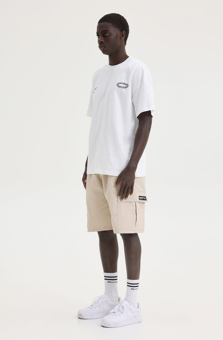 MagicBee Saints Logo Tee - Off White
