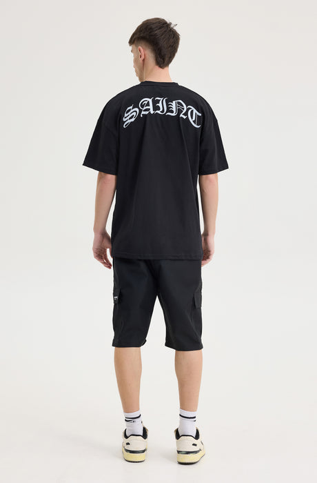 MagicBee Saints Logo Tee - Black