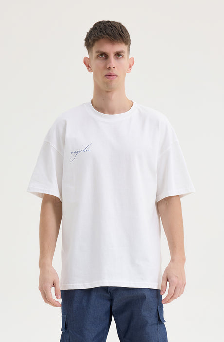 MagicBee Dice Logo Tee - Off White
