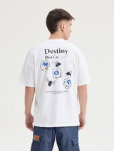 MagicBee Dice Logo Tee - Off White