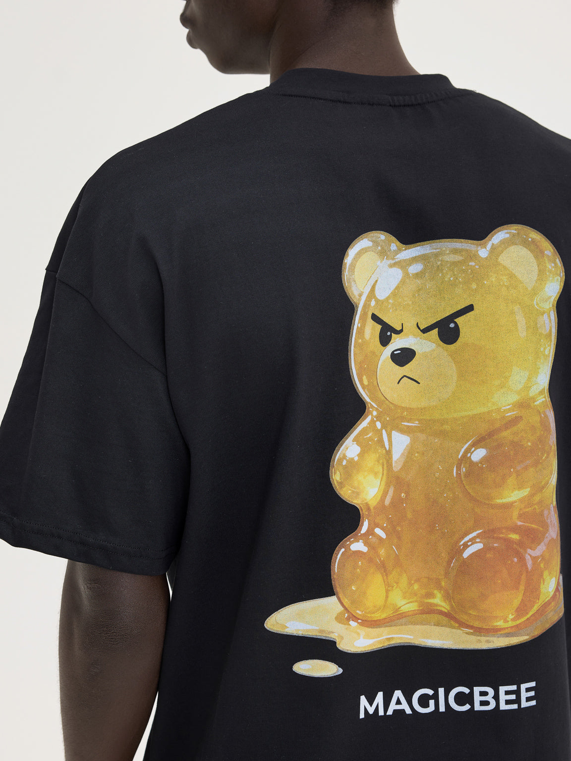 MagicBee Gummy Bear Tee - Black – Magic Bee Clothing