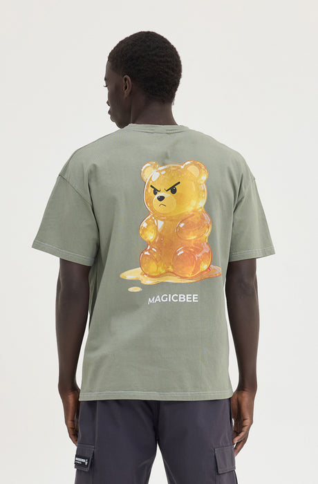 MagicBee Gummy Bear Tee - Khaki