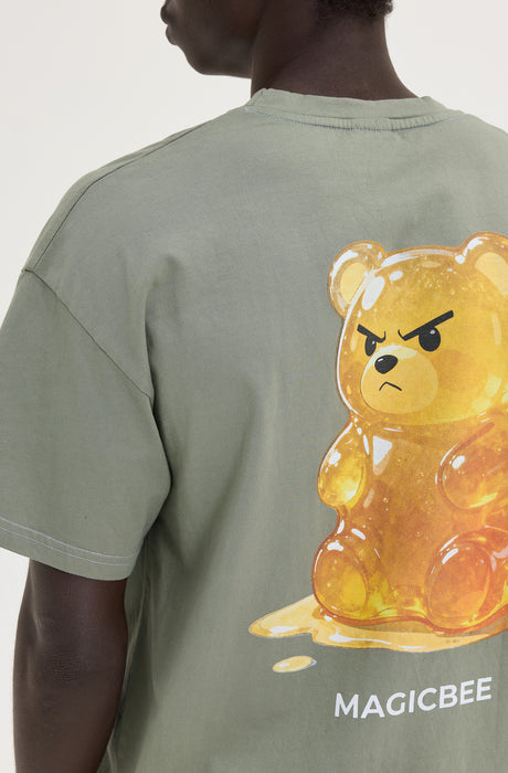 MagicBee Gummy Bear Tee - Khaki