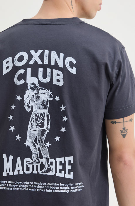 MagicBee Boxing Club Tee - Anthracite