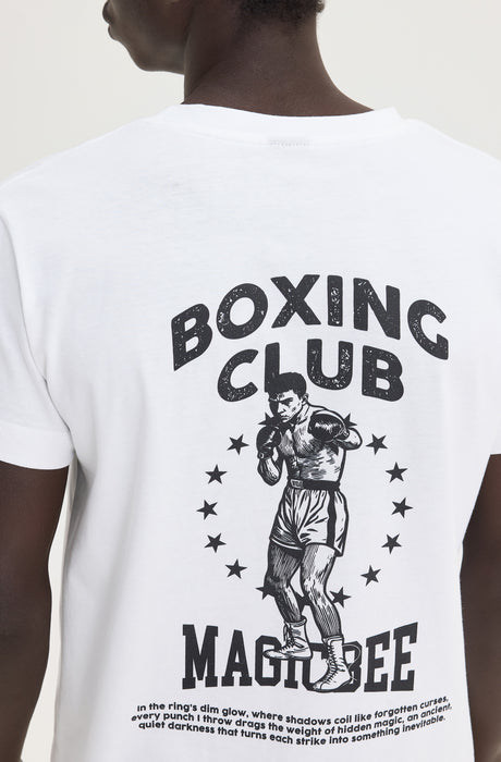 MagicBee Boxing Club Tee - Off White
